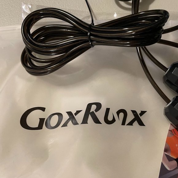 GoxRunx Jump Rope Skipping Rope for Fitness Workout Tangle-Free Speed Jump Rope - Picture 2 of 5
